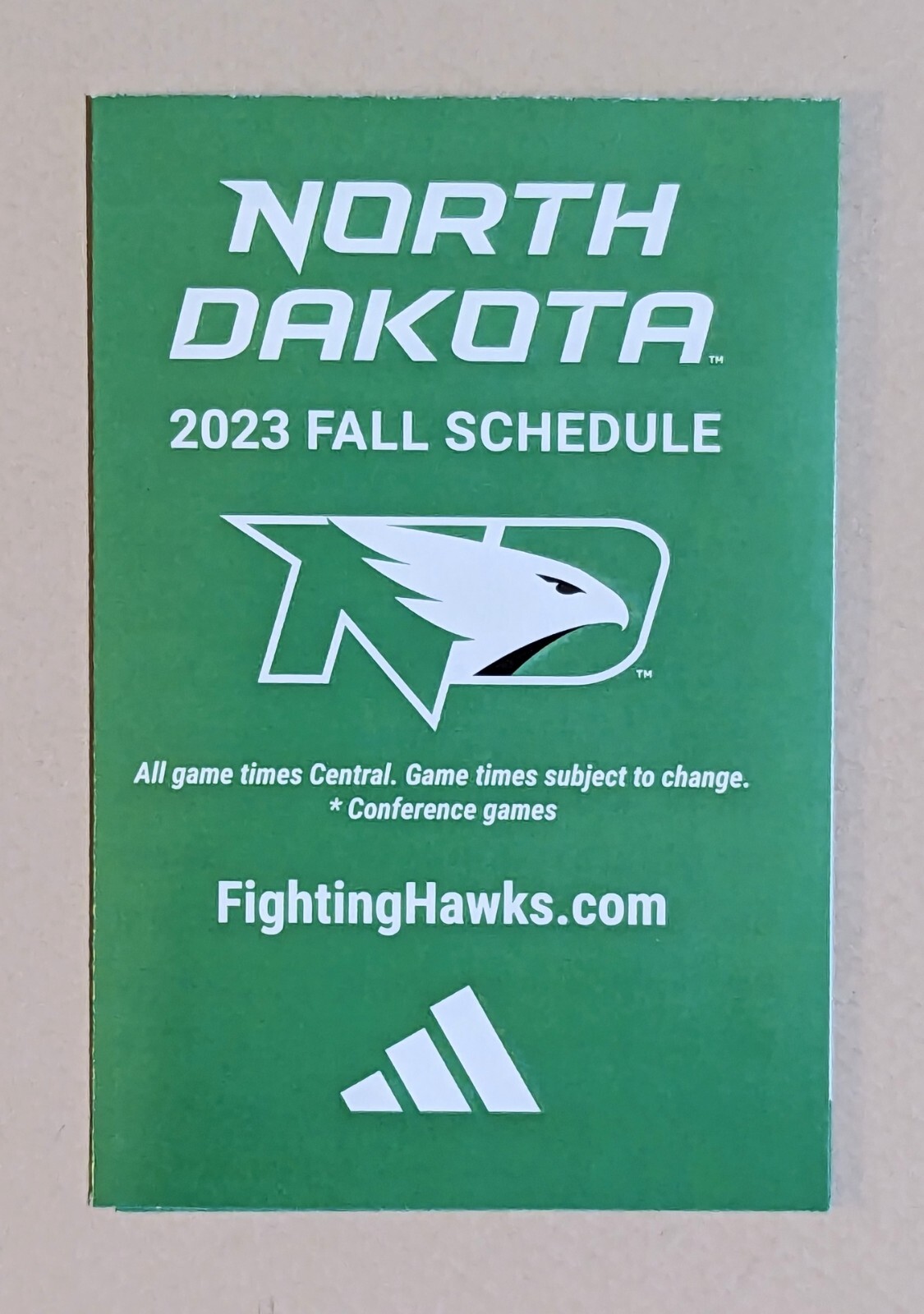 2023 North Dakota Fighting Hawks Fall Sports Schedule NCAA Football 🏈🏐⚽️