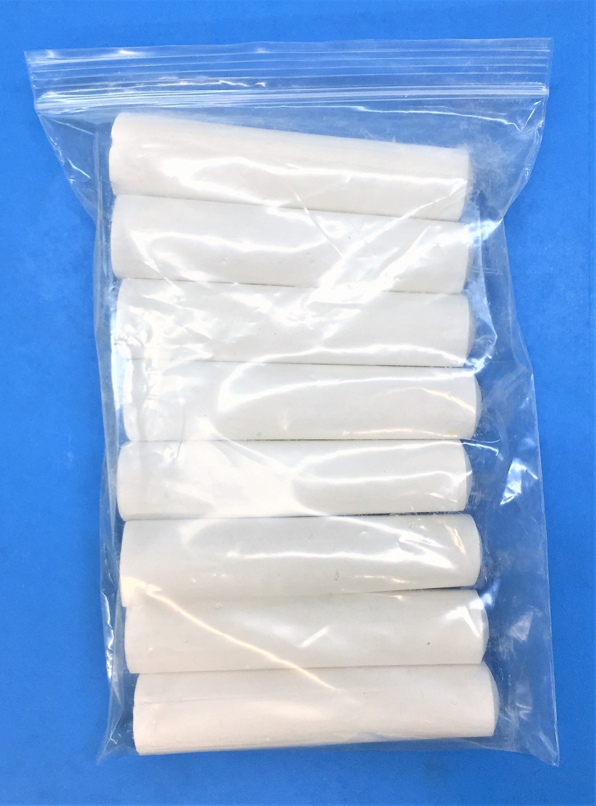 MARKAL White Railroad Chalk Marker 1" x 4"(L) 80500 [Lot of 8] NOS