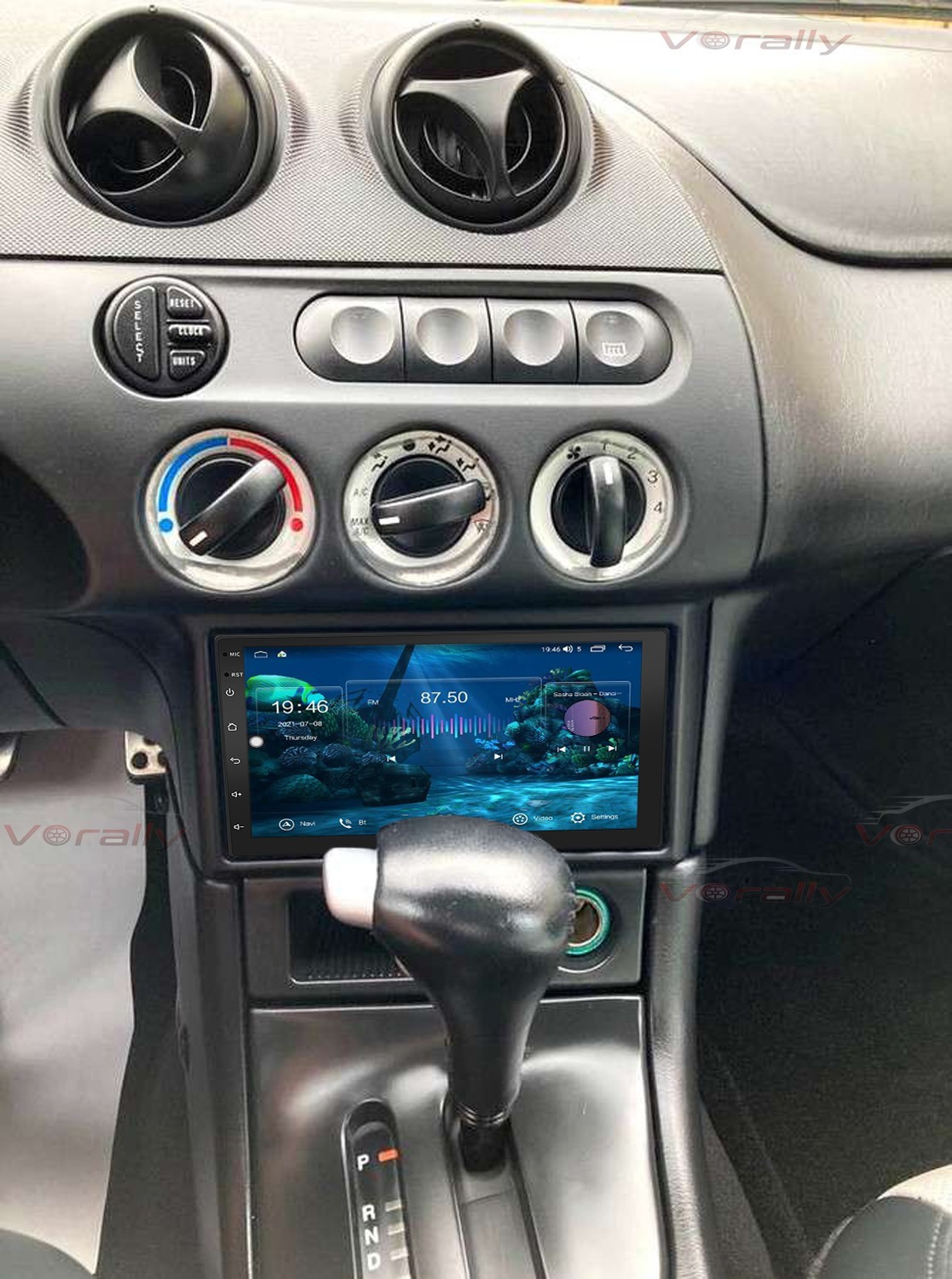 for 1999 2000-2002 Mercury Cougar Android 13 GPS Stereo Radio , Wireless CarPlay