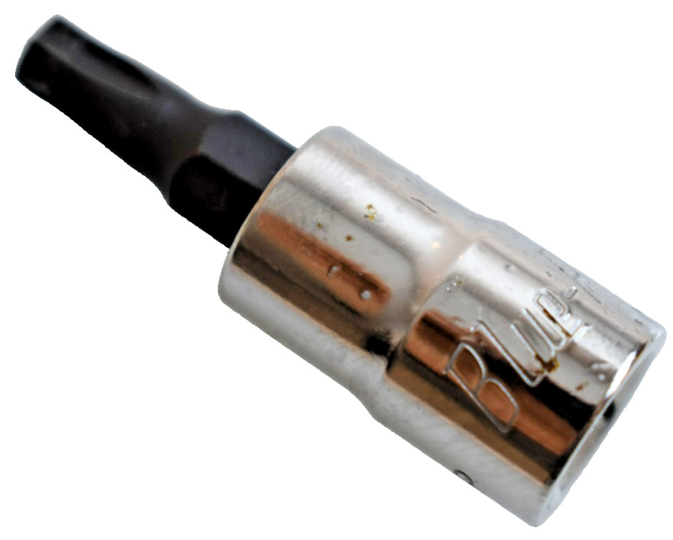 Blue Point Tools BLPT1427TP T27 TORX Tamper Proof bit Socket Driver 1/4" Drive