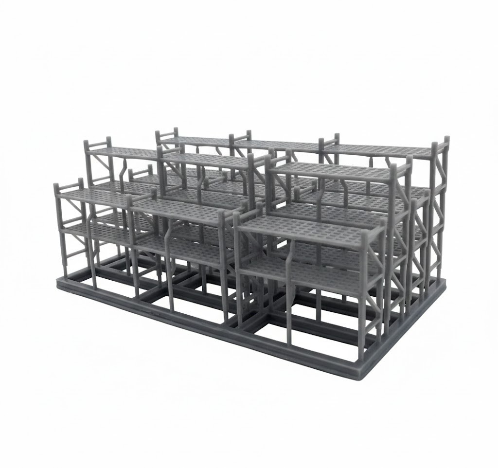 N Scale Pallet Shelving N1013