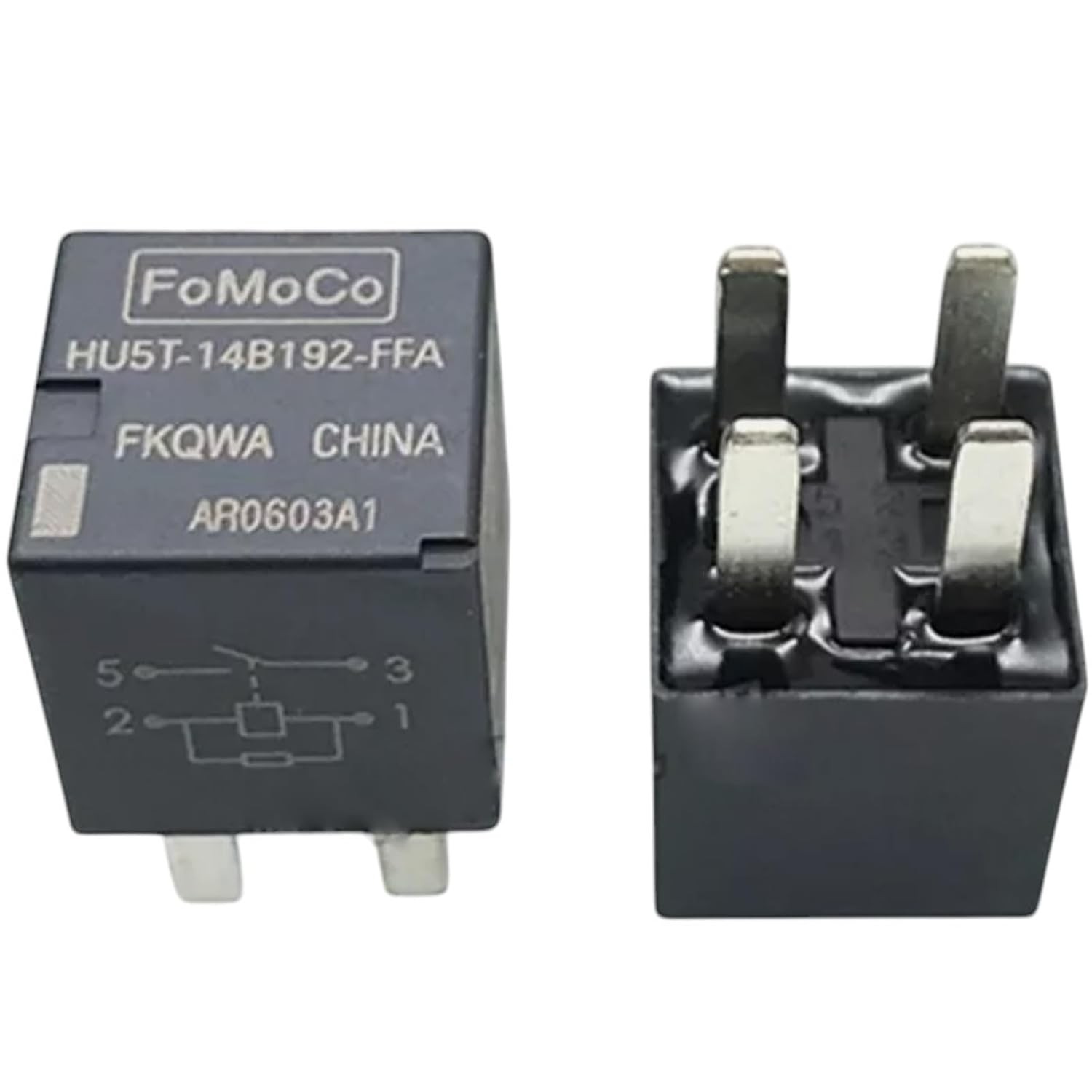 (Pack 0f 2) HU5T-14B192-FFA 12VDC 20A Automotive Relay