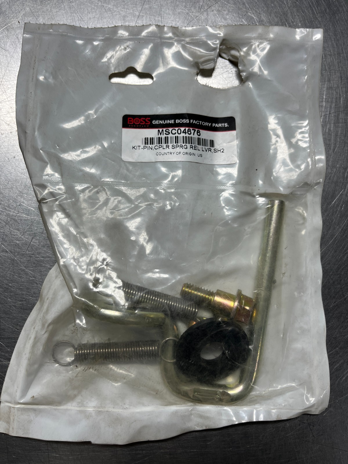 MSC04676 GENUINE Boss Snowplow PIN KIT