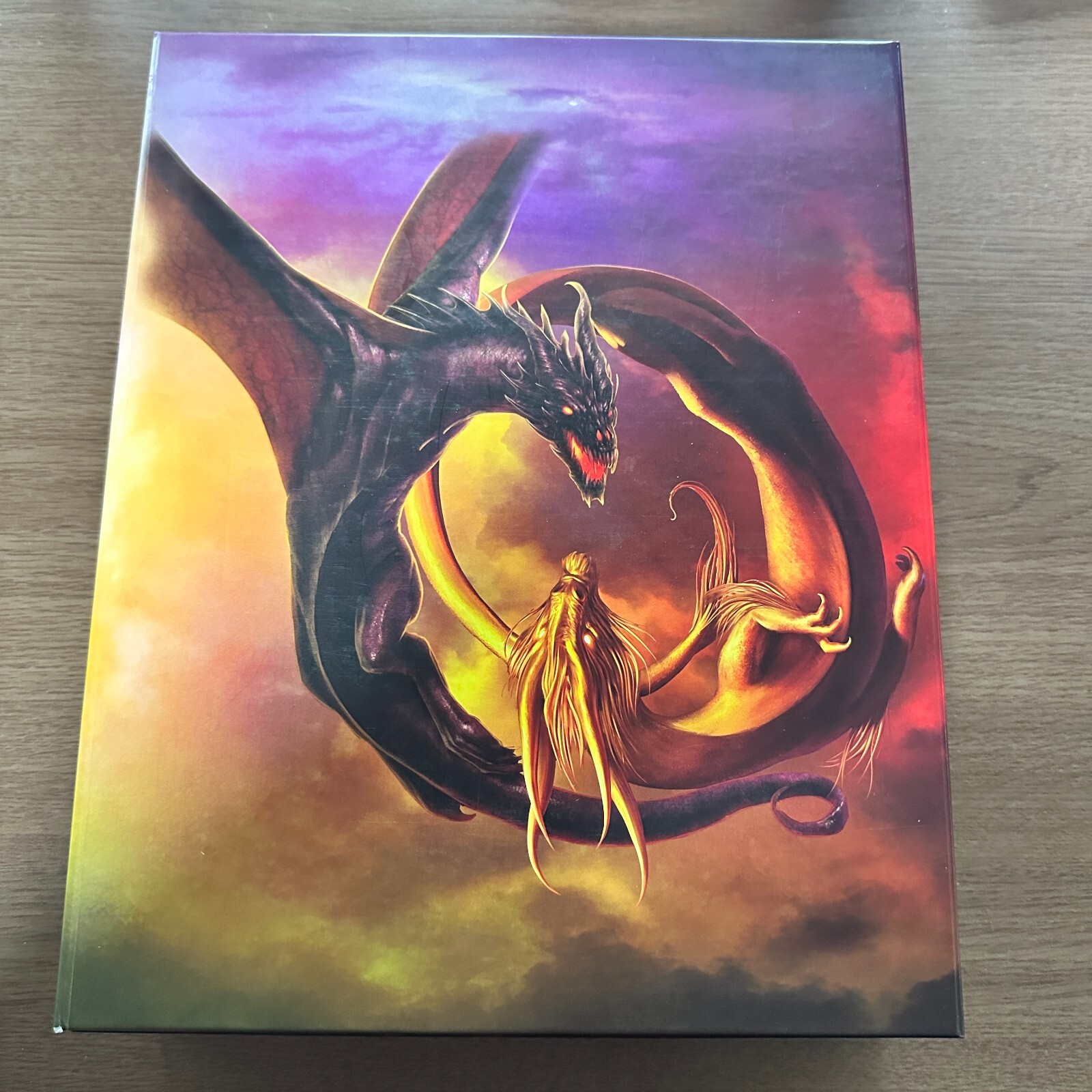BCW Magazine Comic Book Stor-Folio Fantasy Art Good Vs Evil Storage Box Portable