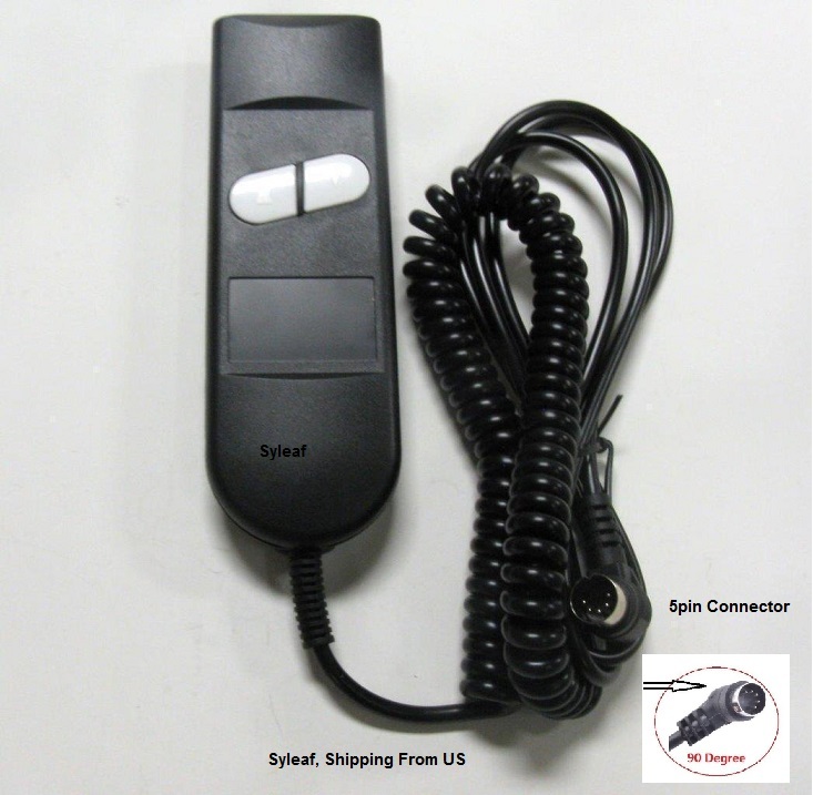 Ashley okin Electric Lift Chair power Recliner 2 Button 5Pin Hand Control Remote