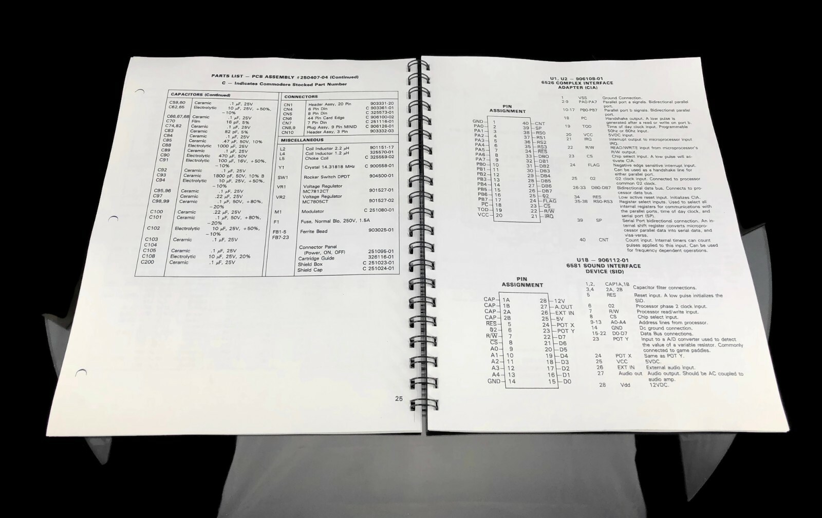 Commodore C 64 Service & Diagnostic & SX 64 Schematics & C 128D Service Bundle