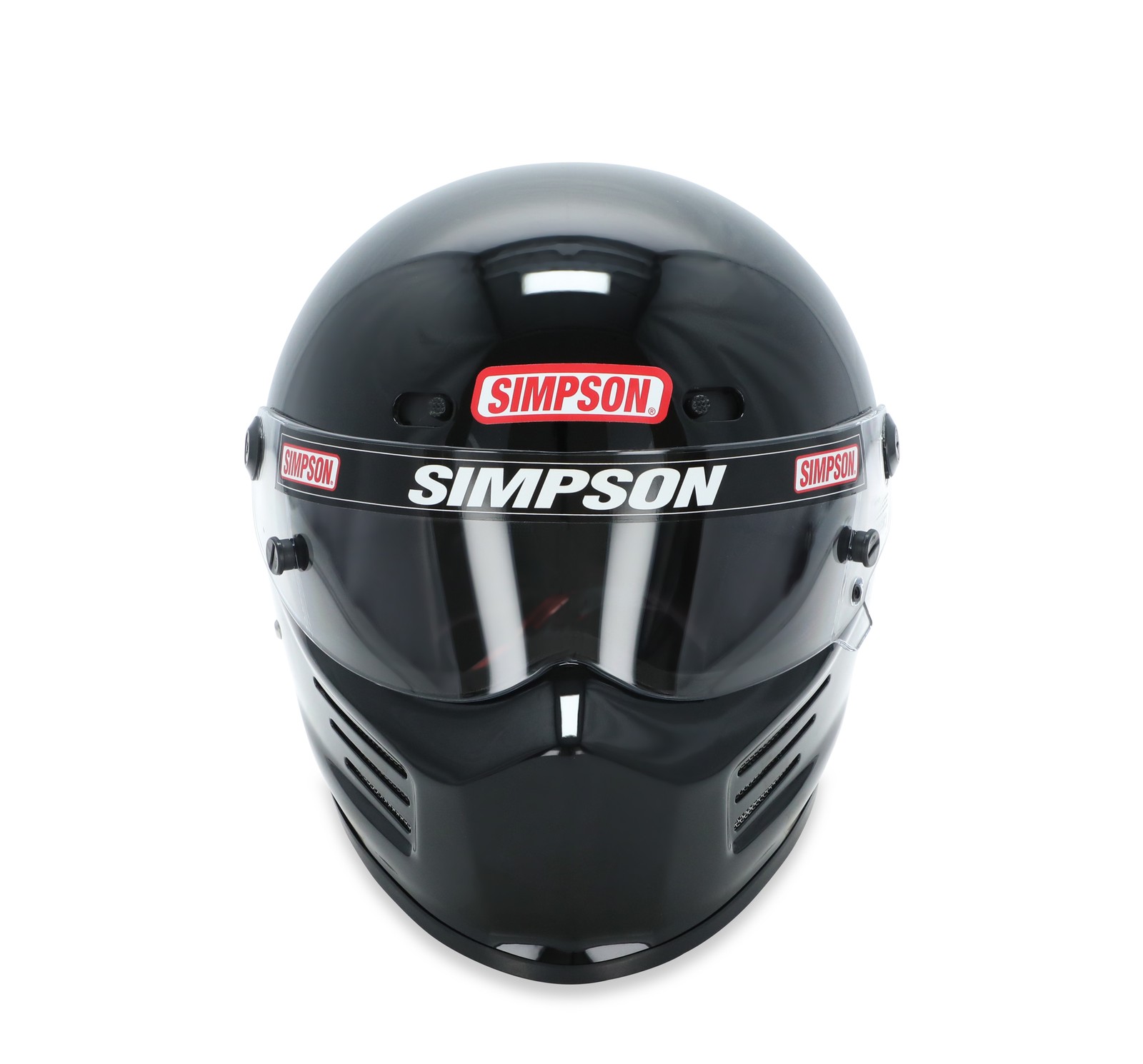 Simpson Racing 7210048 SA2020 Super Bandit Racing Helmet Adult XL Matte Black