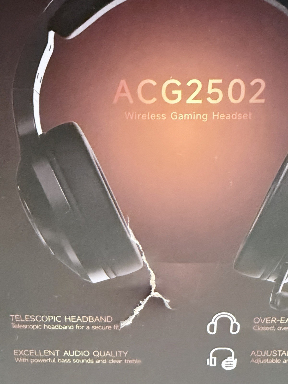 AOC Wireless Gaming Headset Compatible With PS5/4, Switch, PC, Bluetooth 5.4
