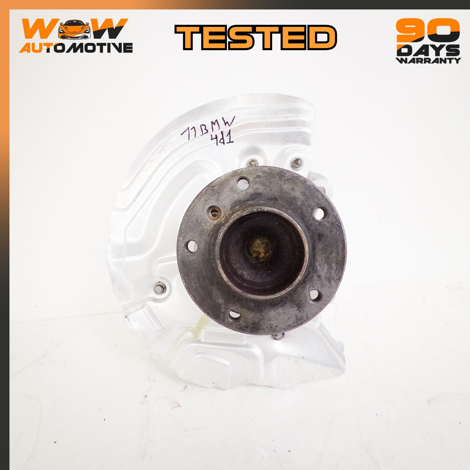 05-16 BMW E93 335I 328I FRONT LEFT DRIVER SIDE SIDE SPINDLE STEERING KNUCKLE OEM