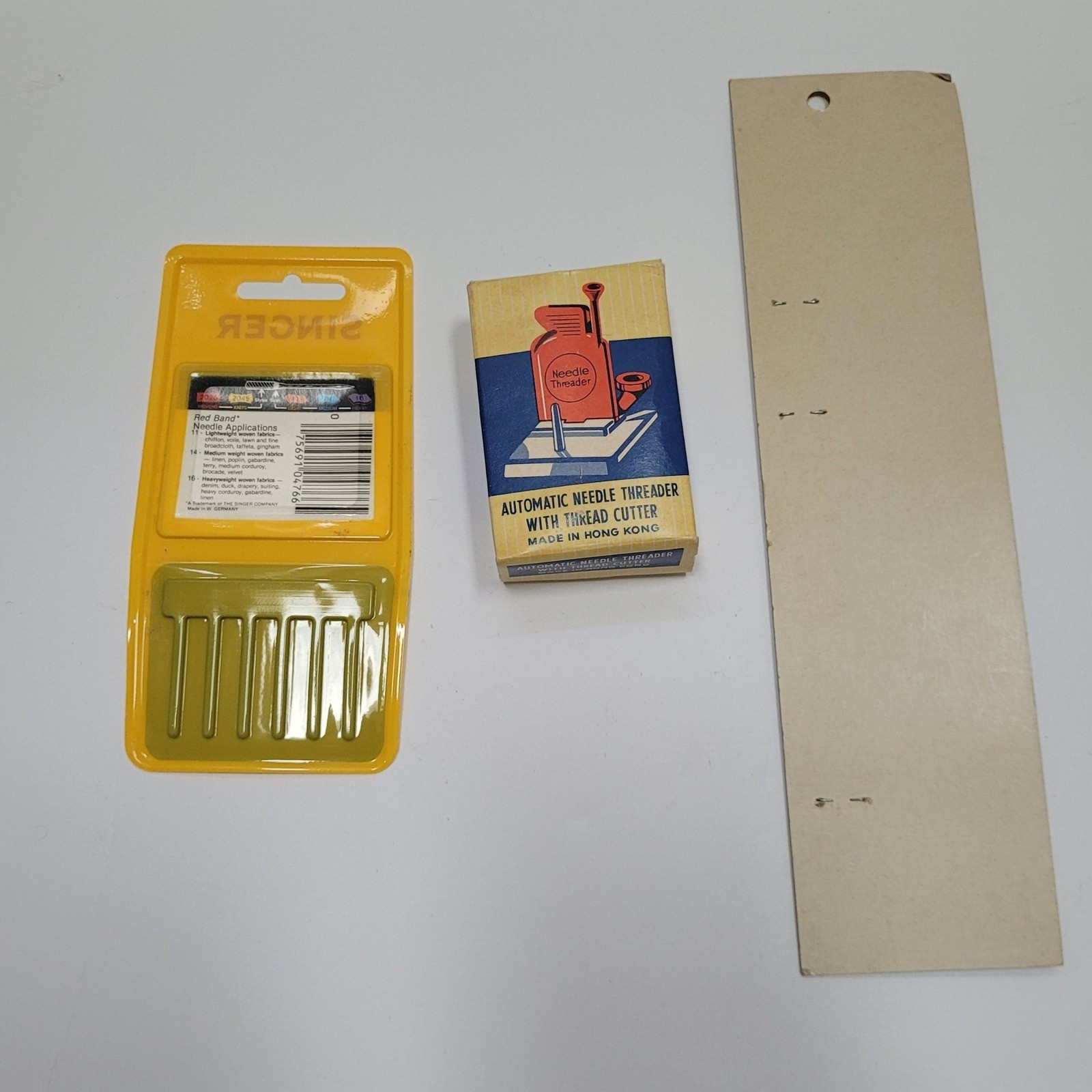 Vintage Singer Needles Traum Spiral Stays Automatic Needle Threader Lot