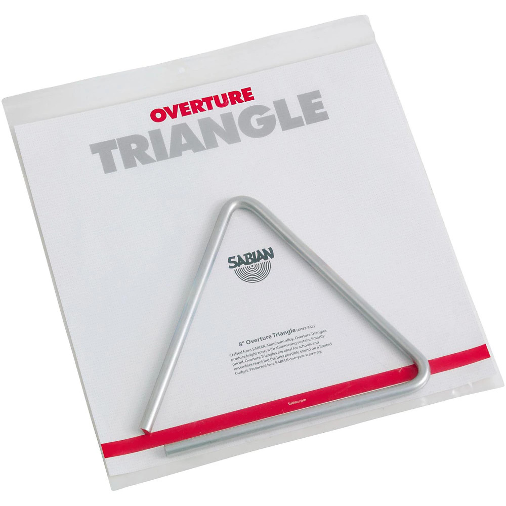 Sabian 4" Overture Triangle 8 in.