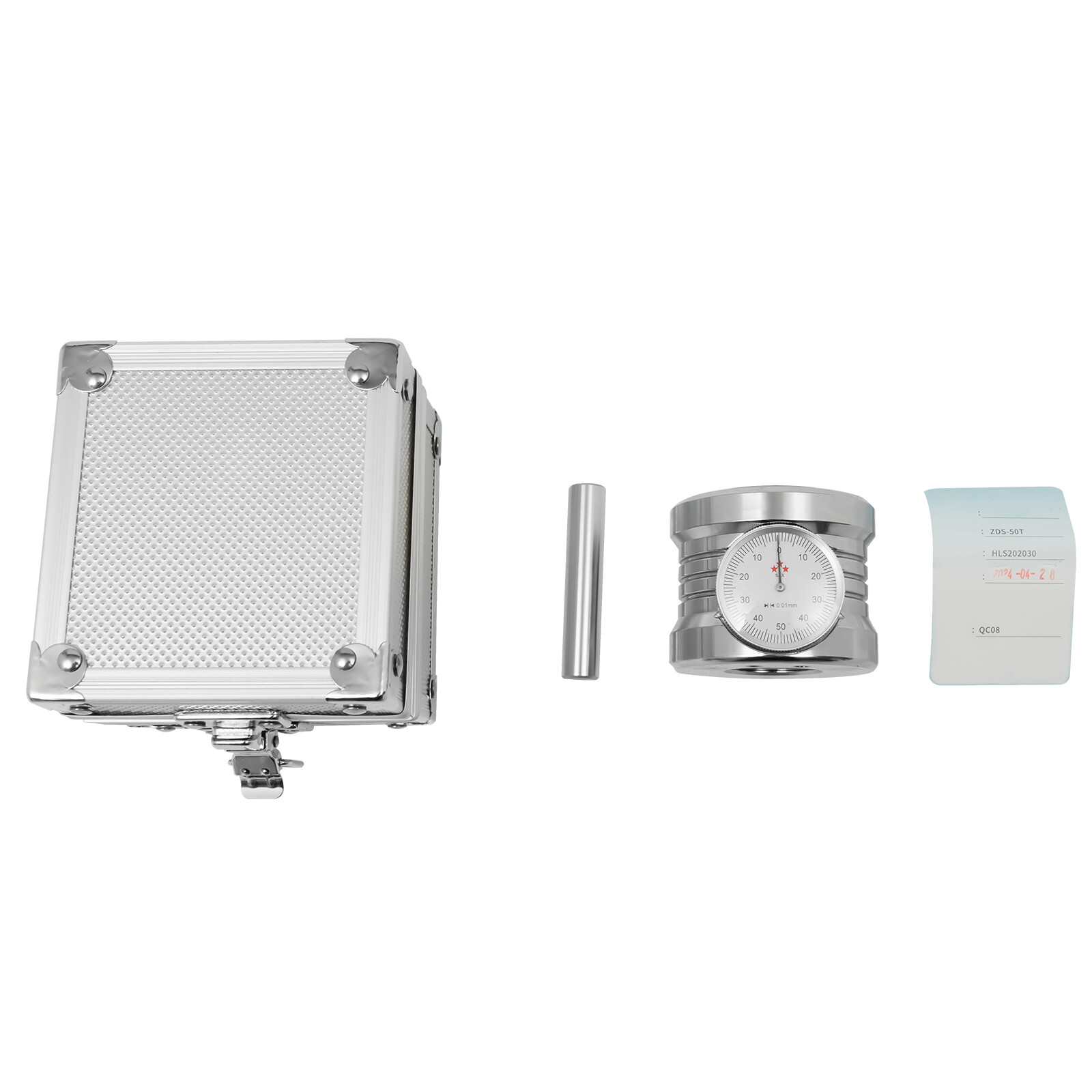 0.01mm Z Axis Zero Pre-Setter Tool Setter Magnetic Z Axis Dial Setter Silver