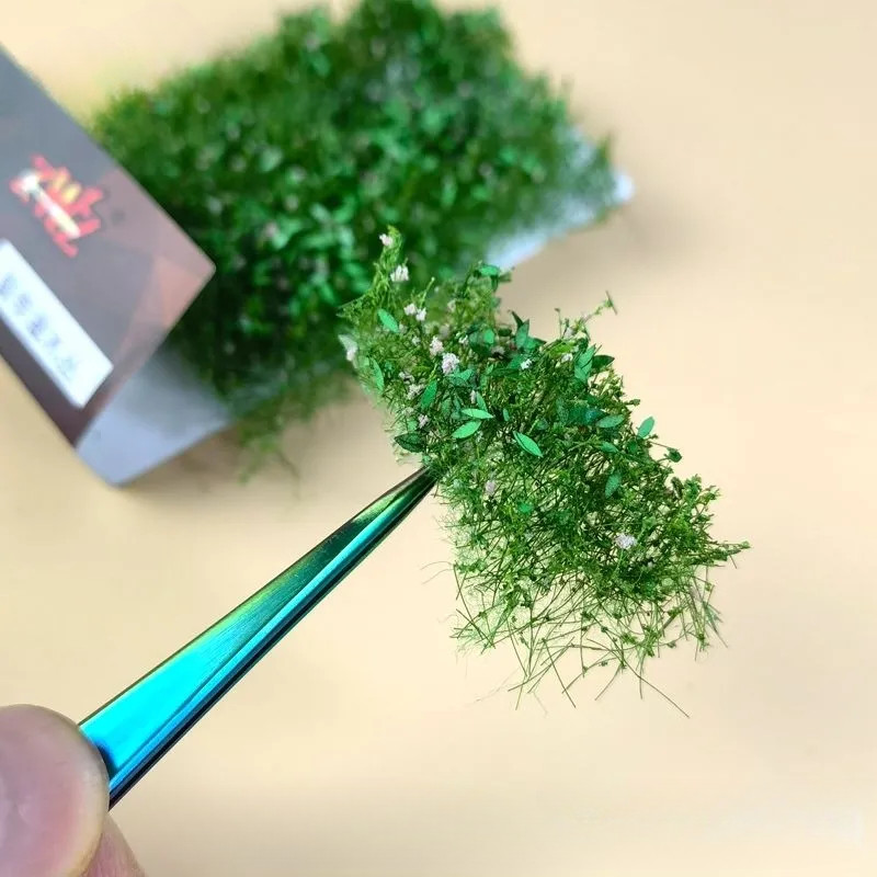 1x Miniature Foliage Bush Simulation Shrubs Model Plants Modeling War Scenes Art