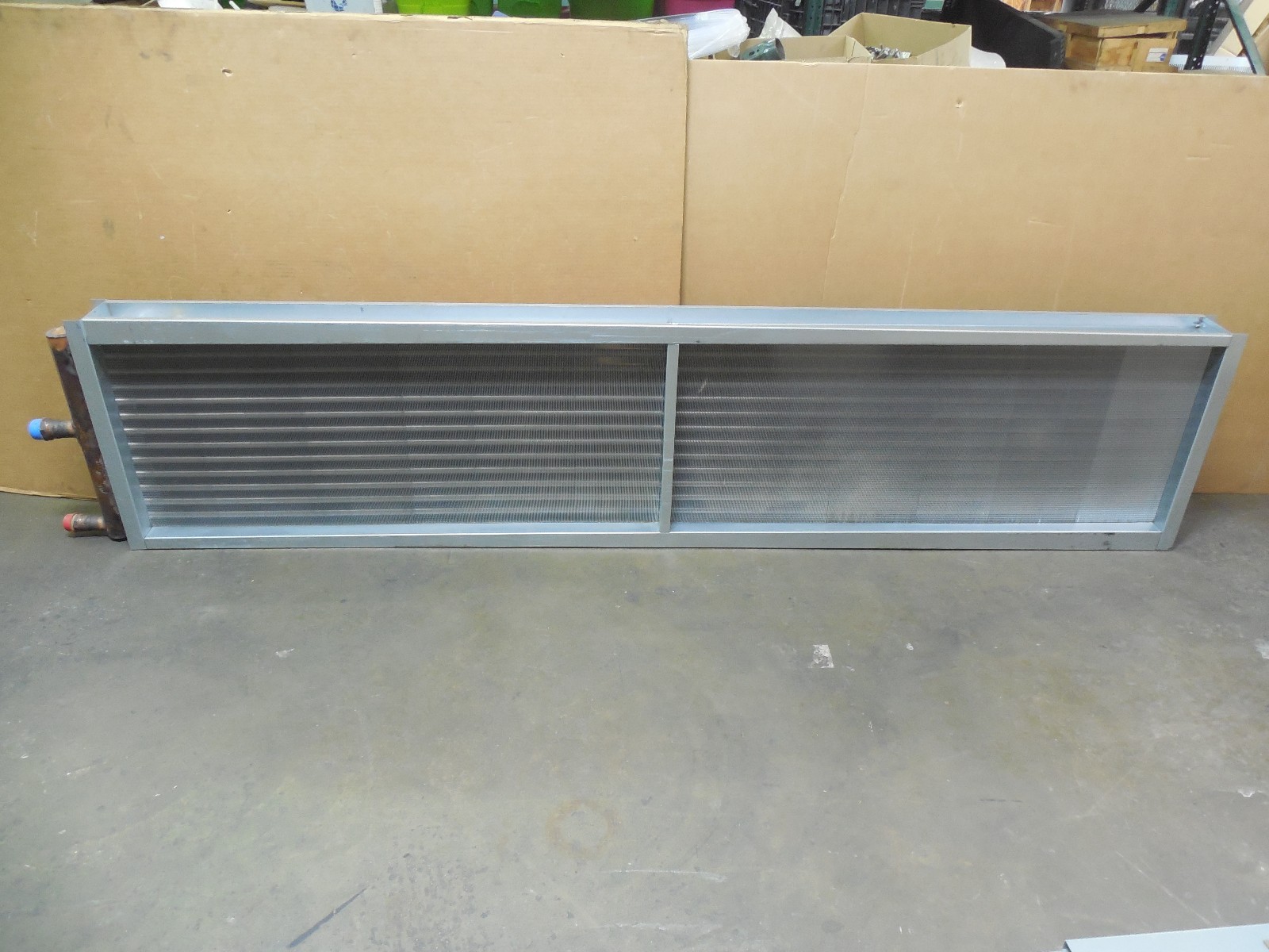J.F.D ALUMINUM COPPER RADIATOR CONDENSER CONDENSING COIL BODY SIZE 99"X23"X5"