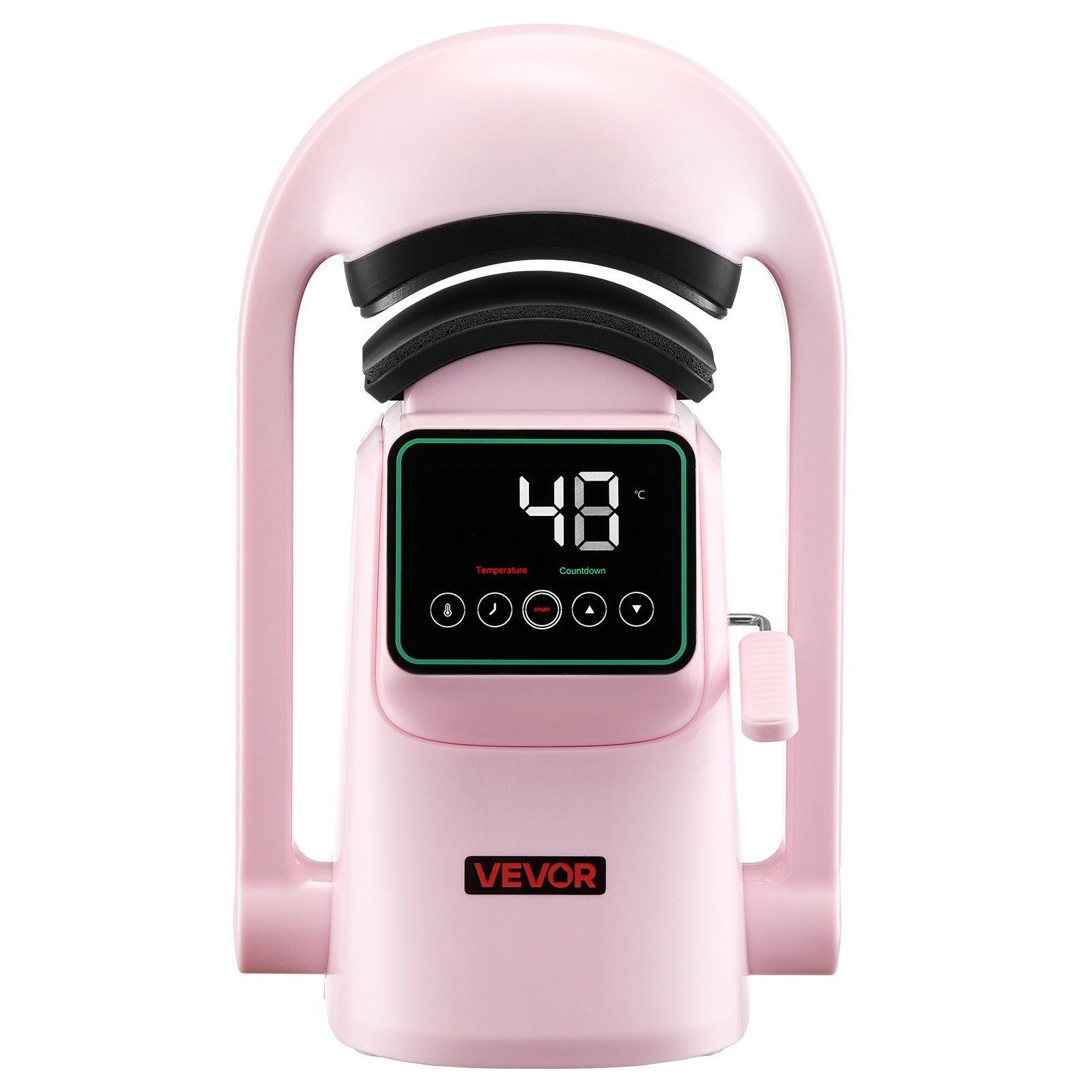 Touchscreen Hat Heat Press Pink - Auto Machine w/2 Interchangeable Platens
