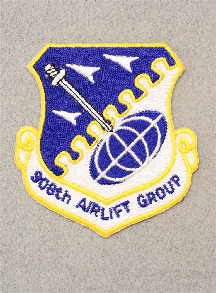 908th Airlift Group - USAF Air Force Patch 2324