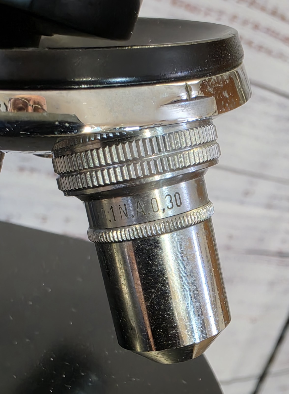 Wolfe Wetzlar Nr. 31216 Microscope Vintage