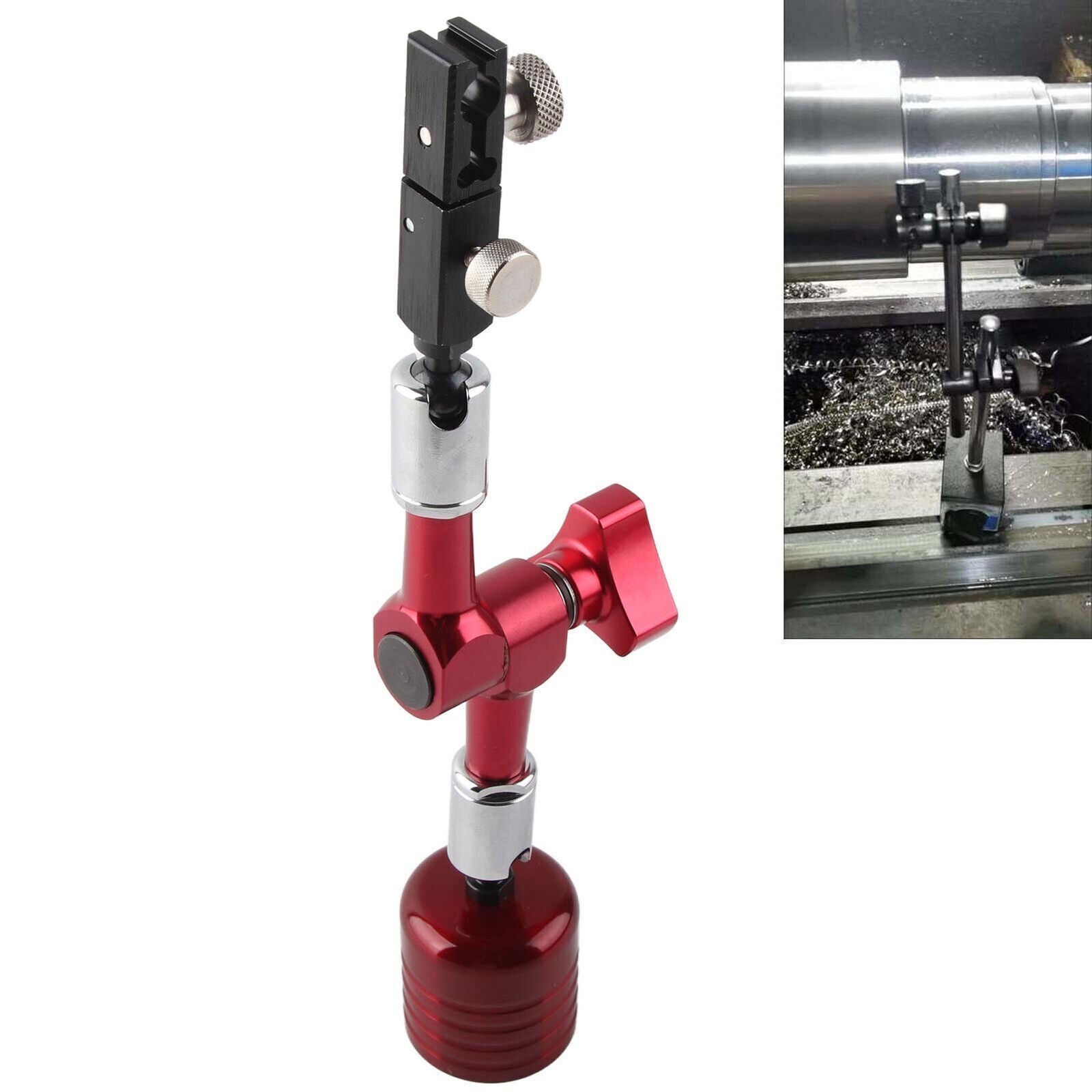 Magnetic Base Holder Universal Adjustable Flexible Arm Support Stand