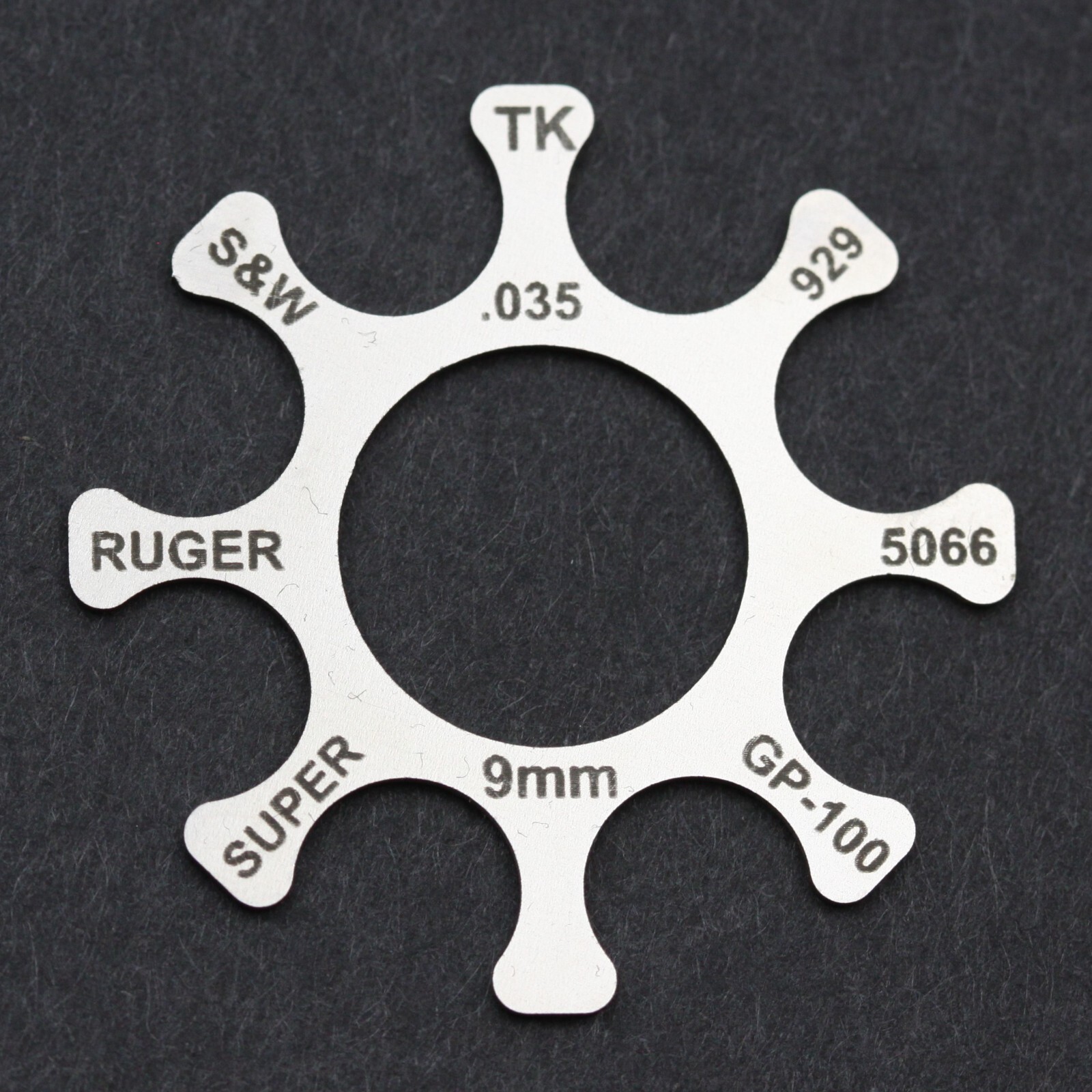 Ruger Super GP-100 9mm Revolver Moon Clips - TK Custom™ S/S (Qty: 10)