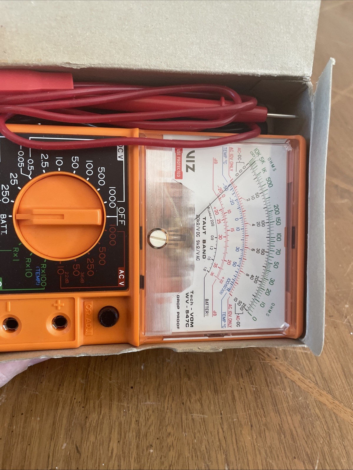 Viz Tech VOM Multimeter WV-547C Analog