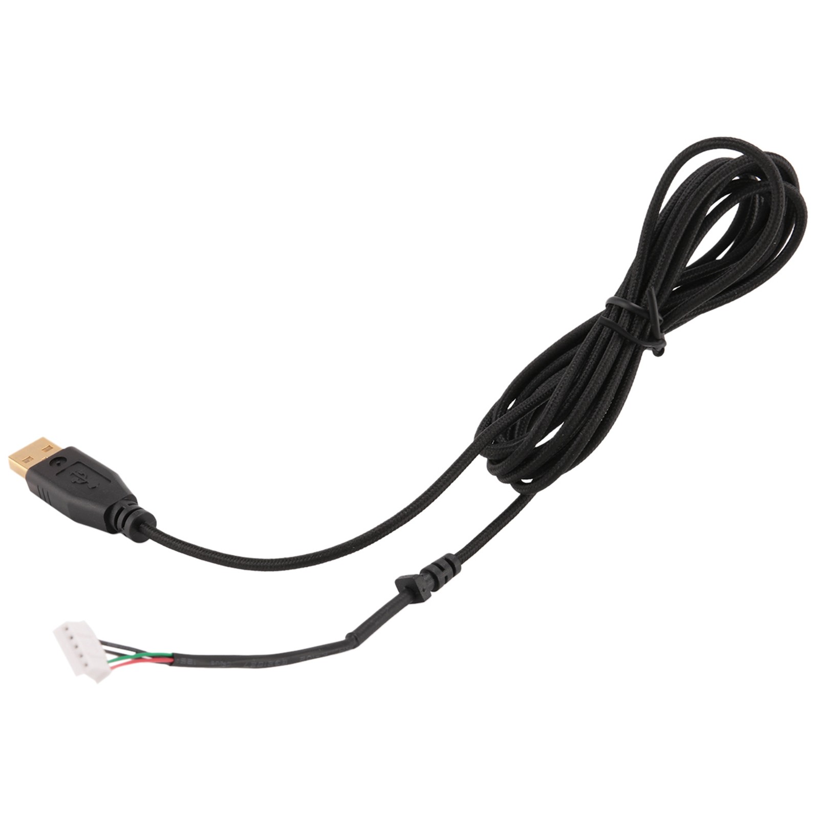 Usb Cable Mice Line For  Deathadder 2013 . 2.1M 5 Wires 5 Pins Black5378