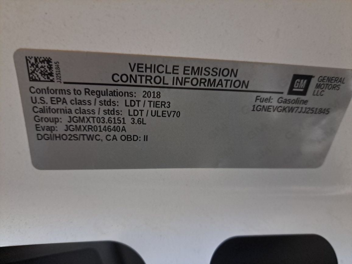 2018 Traverse Jack Sku#4337970