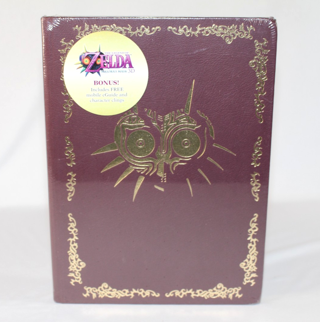 Zelda: Majora's Mask 3D Collector's Edition Strategy Guide NEW & SEALED! RARE!