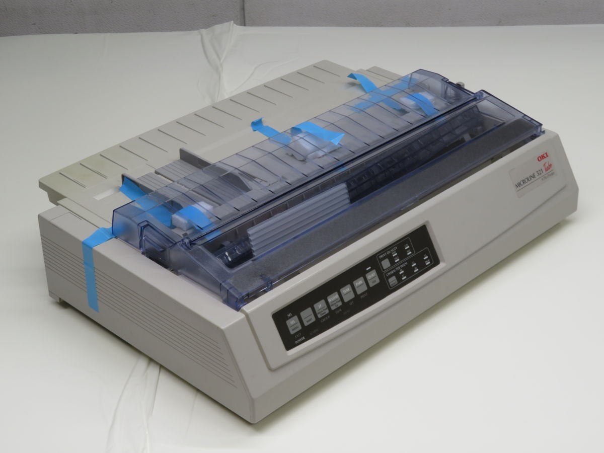 OKIDATA GE7100A 62411701 PARALLEL/USB DOT MATRIX PRINTER T258313
