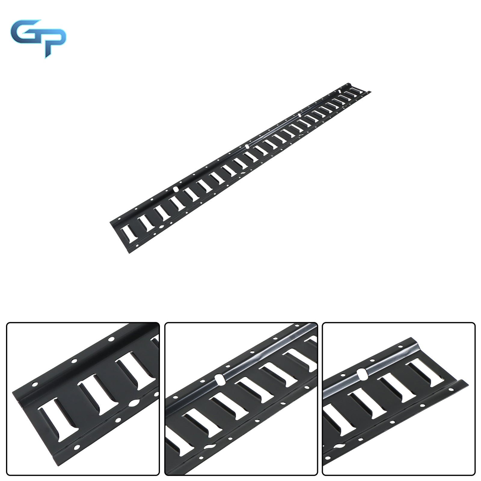 For Trucks E Track Tie Down Rail Kit 8×4' E Track Rails End Caps ETrack Straps