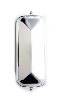 Velvac 705115 7x16 Inch V Back Heated Truck Mirror Head for Heavy Duty Trucks