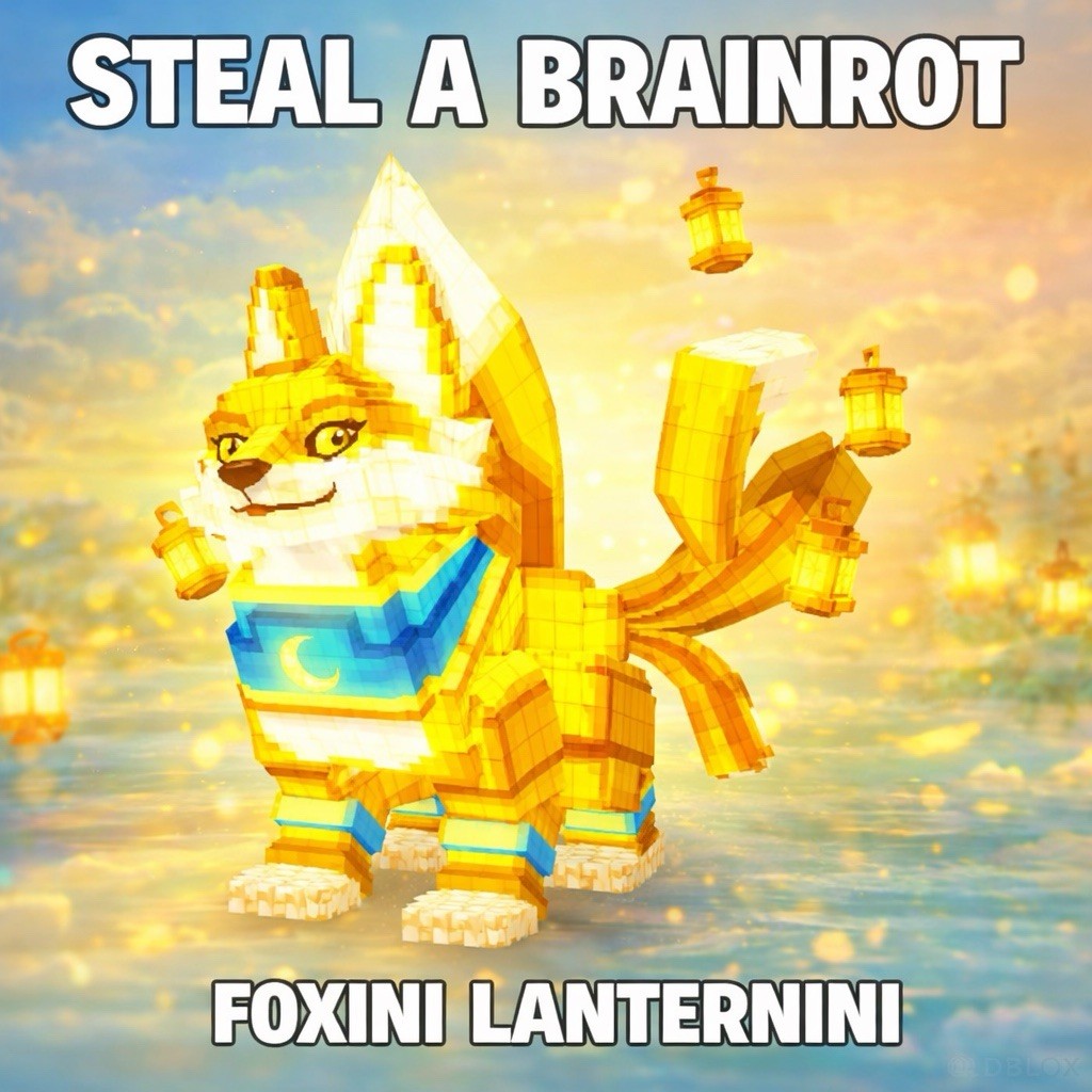 💸🔥RARE - FOXINI LANTERNINI🔥💸 | STEL A BRAINROT | CHEAPEST & FASTEST!⚡️⚡️