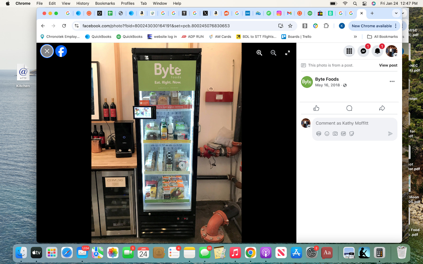 Vending Machine Smart Technology Fridge