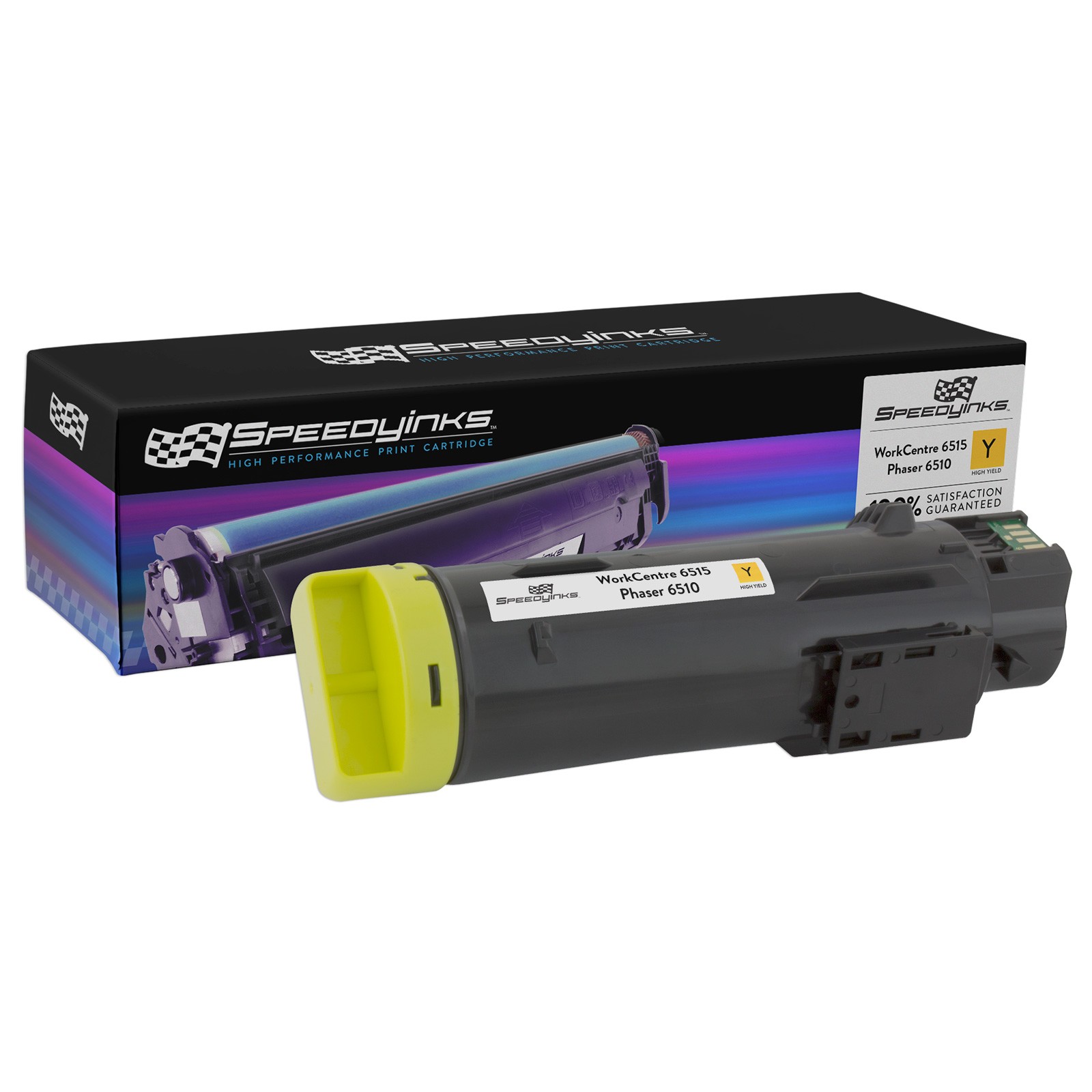 Compatible Toner for Xerox Phaser 6510 & WorkCentre 6515 High Yield (Yellow)