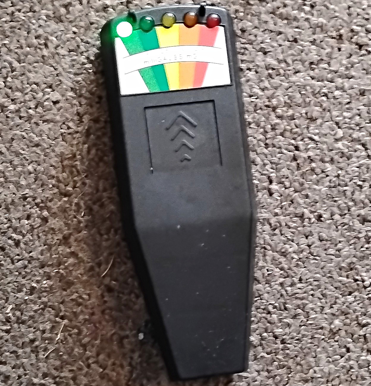 Handheld EMF Meter milliGauss (mG) Single Axis Detector w/ LED Indicator Scale
