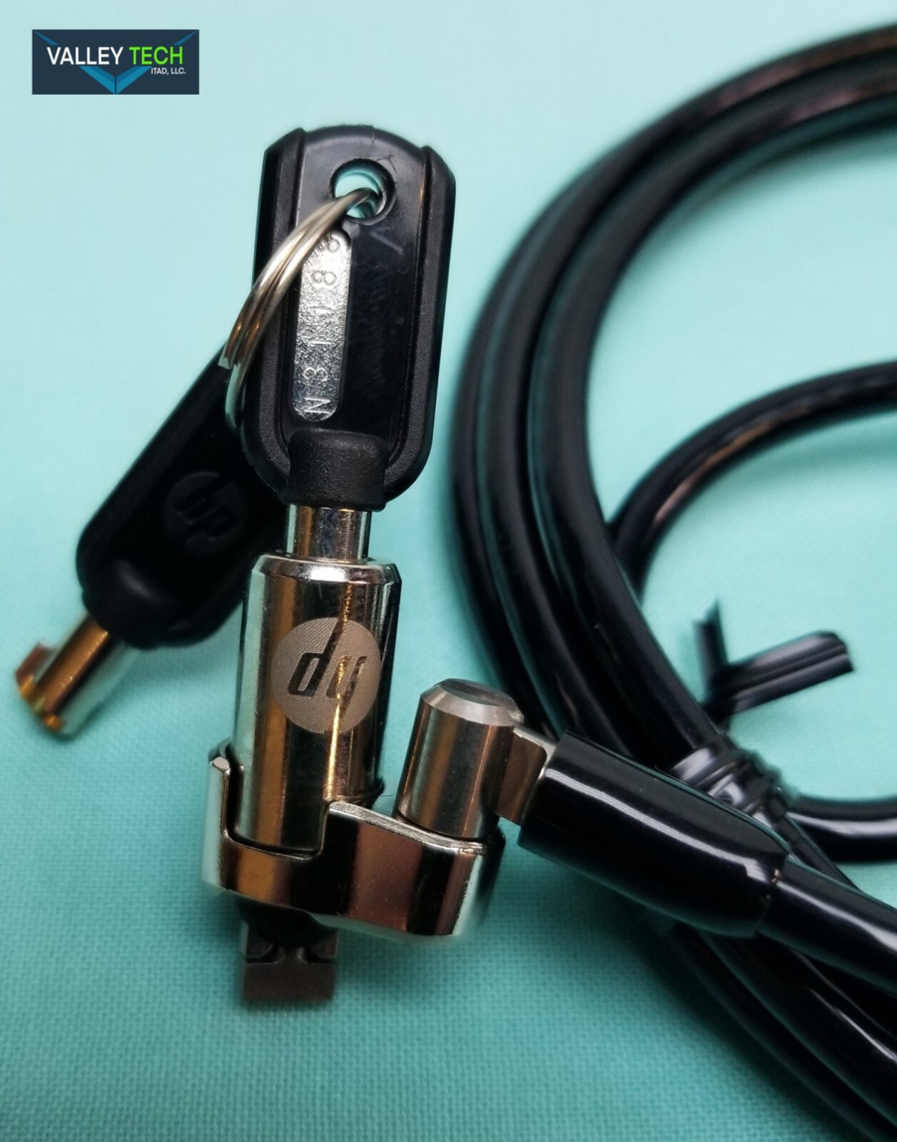 HP T1A62AA Keyed Cable Lock 10mm NEW