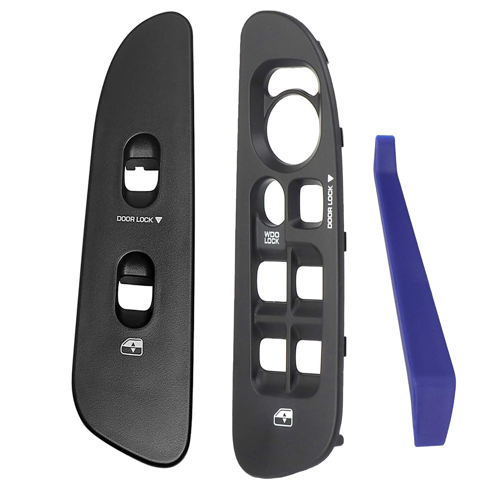 Driver Passenger Window Bezel Panel Trim for 2002-2009 Dodge Ram 1500 2500 3500