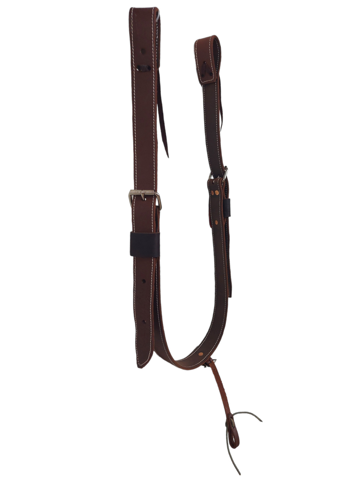 HR Saddlery Heavy Oil Double & Stitched Rear Cinch Set 6116-04
