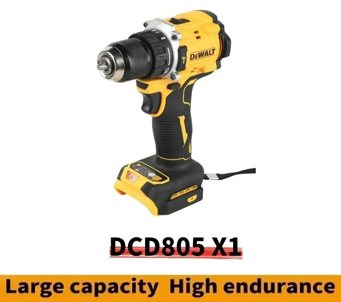 DEWALT DCD805 20V - MAX Power Brushless Cordless Impact Drill Driver - Tool Only