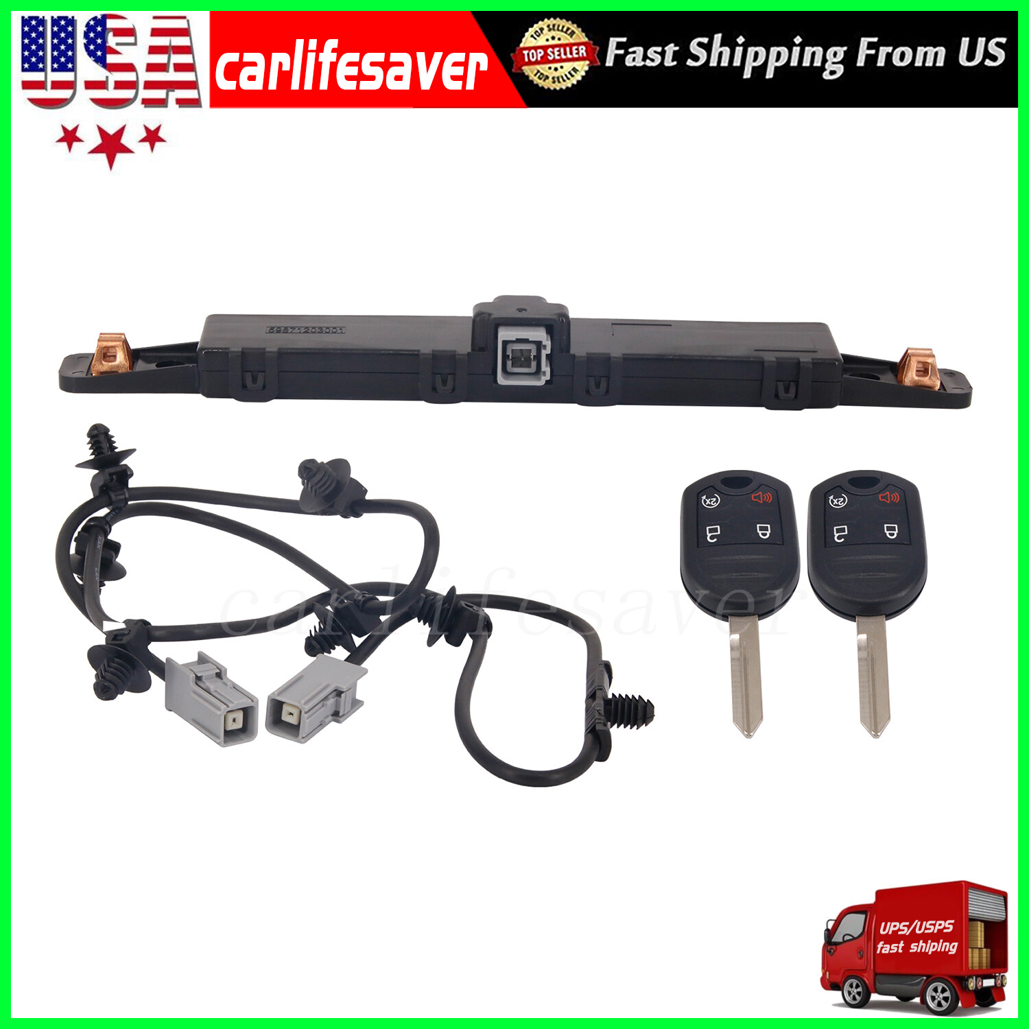 Remote Car Start Kit W/ 2 Keys For Ford F-150 FX2/4 2011-2014 For BC3Z-19G364-A