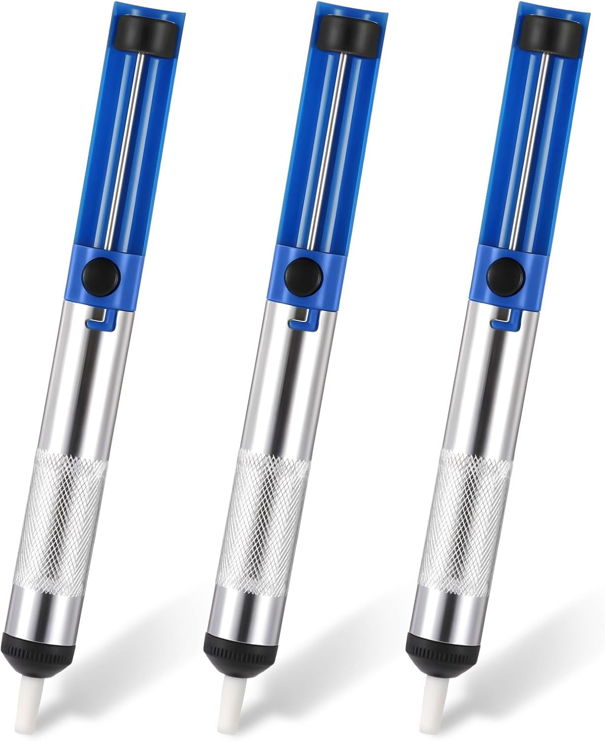 3 Pcs 7.28 × 0.74 in Solder Sucker Desoldering Pump, Electric Soldering Iron