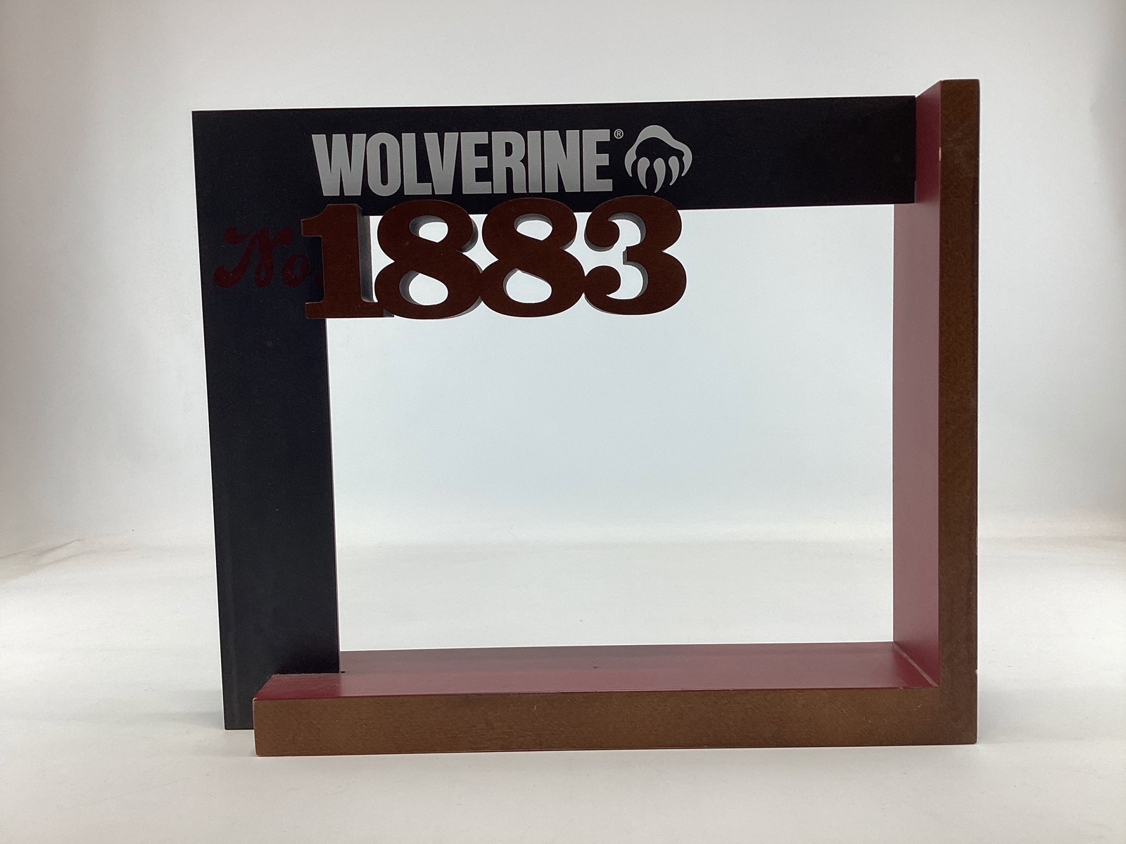 Wolverine Wooden Collectible Shoe Store Display Piece EUC