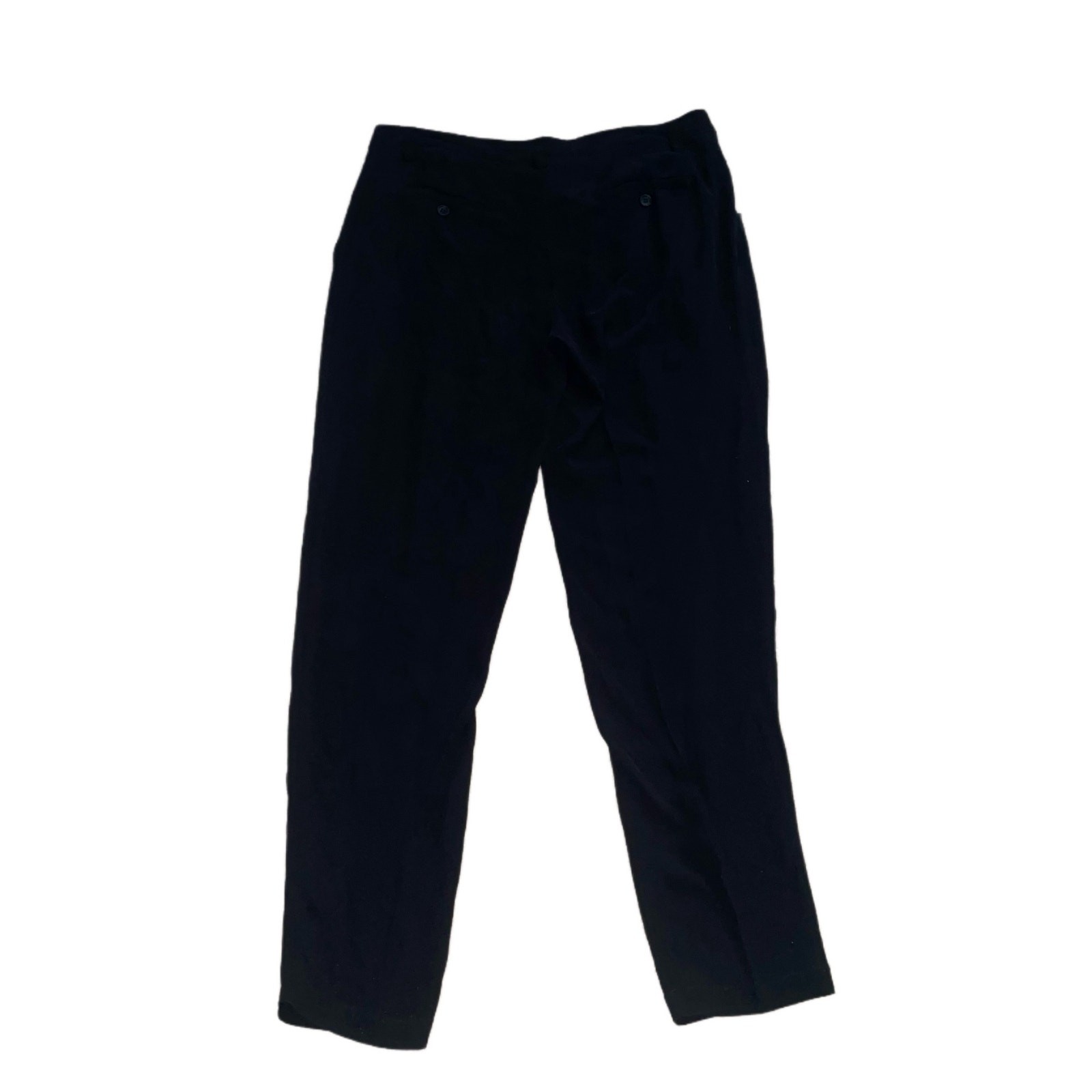 Eileen Fisher Women's 100% Silk Black Pull-on Pants Size L