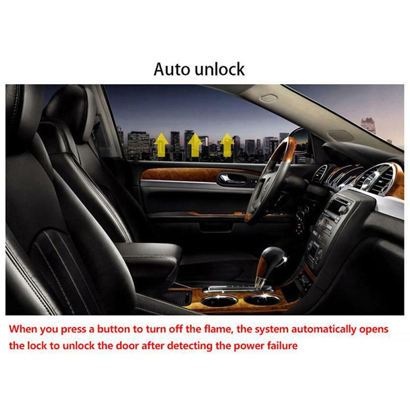 Car Keyless Entry Engine Start Security Alarm Push Button Remote Starter StopSLB
