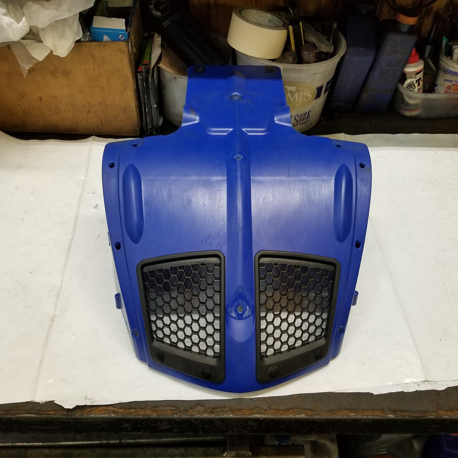 2005-2006 Polaris Fusion 600 700 900 blue nose pan with vents 5435105