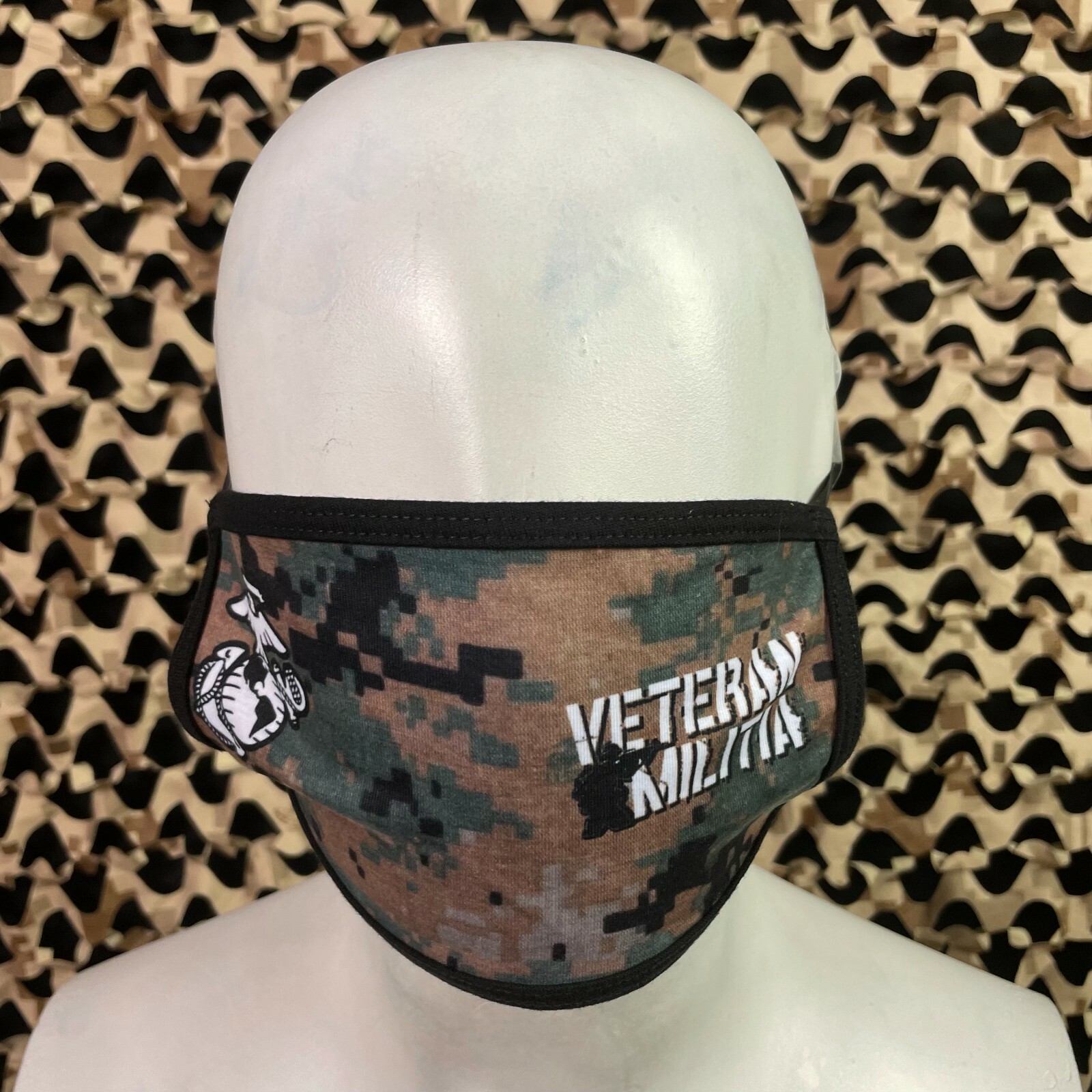 NEW HK Army Anti-Dust Face Covering - Marines Veteran Militia Digital Desert