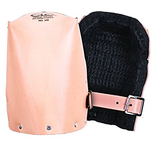 CLC Custom Leathercraft 313 Heavy Duty Leather Kneepads, with Double Thick