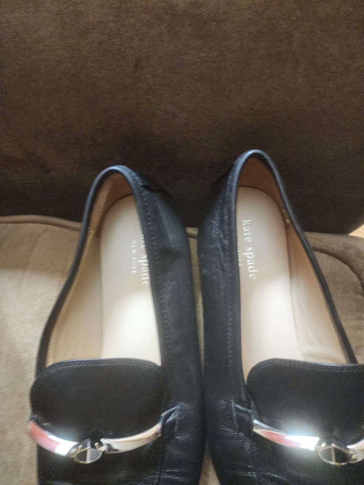 black size 9 Kate spade shoes