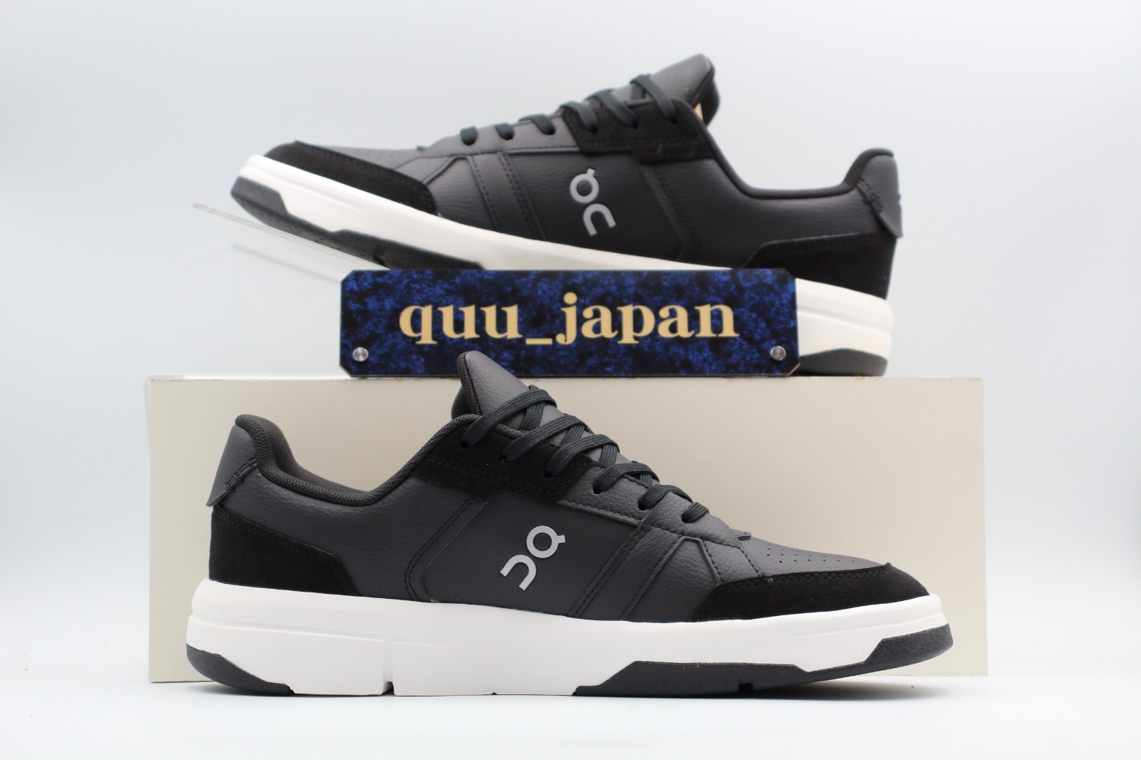 On Roger Clubhouse Black White Men's Sneakers 3MF10540299 New With Box