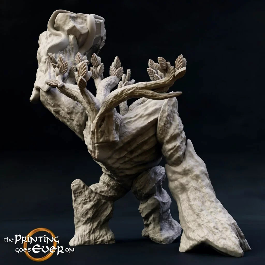 Treant - Heavy - Tossing Orc - 28-32mm The Forest - Resin Tabletop Miniature