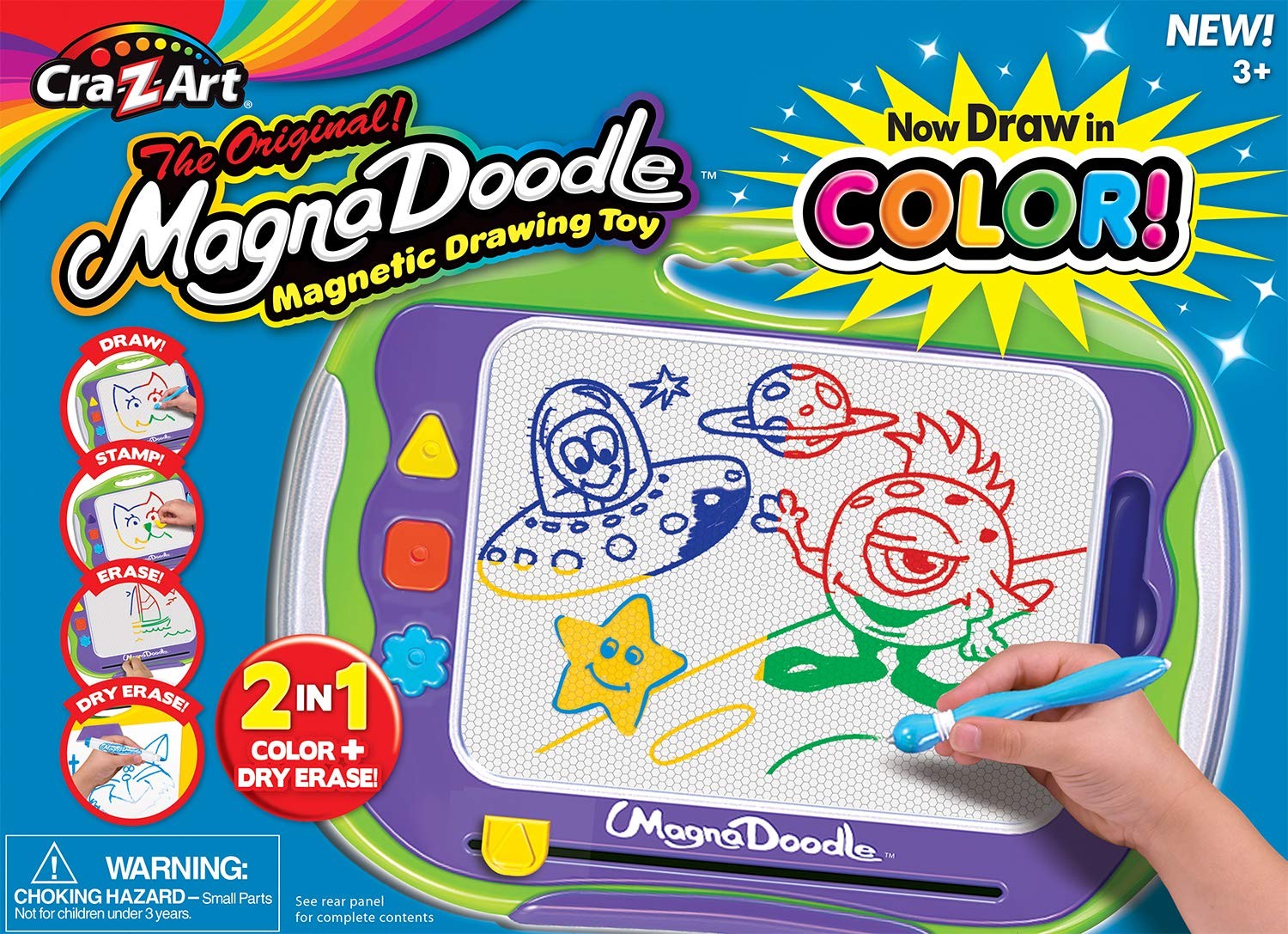 Cra-Z-Art Magna Doodle in Color - 50 Years of Creative Fun with Magnetic Drawing